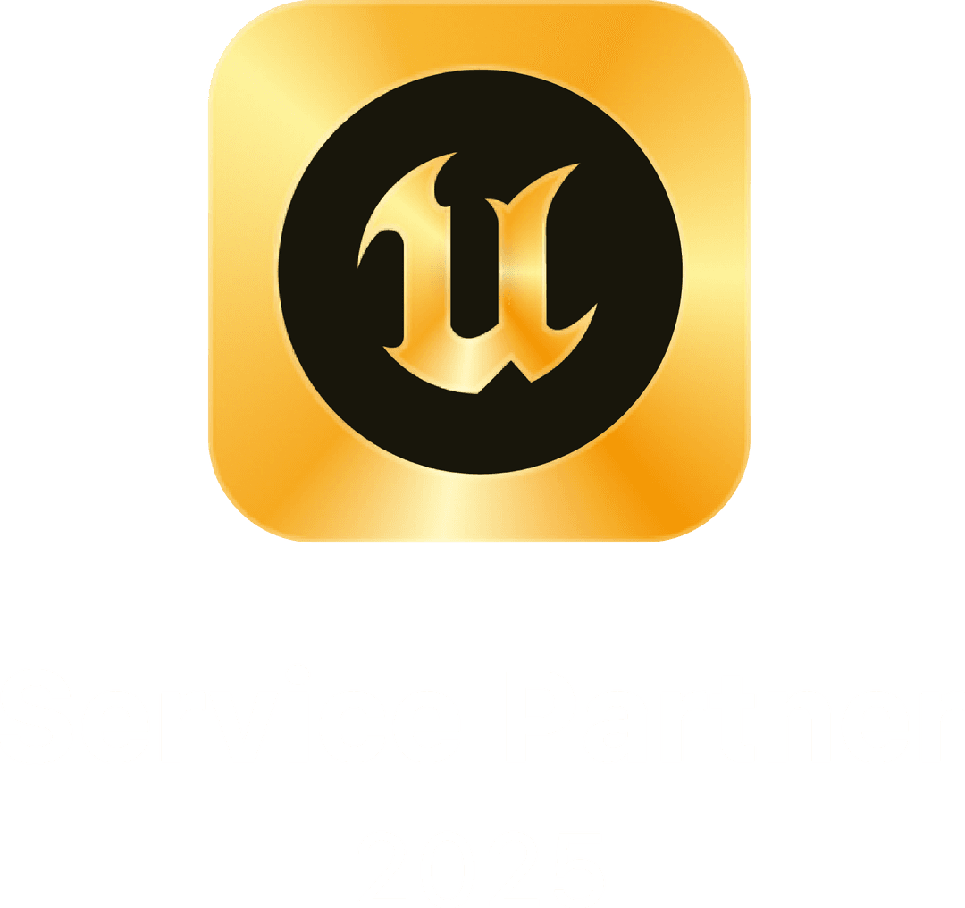 Unreal Engine Service Partner 2025 Badge